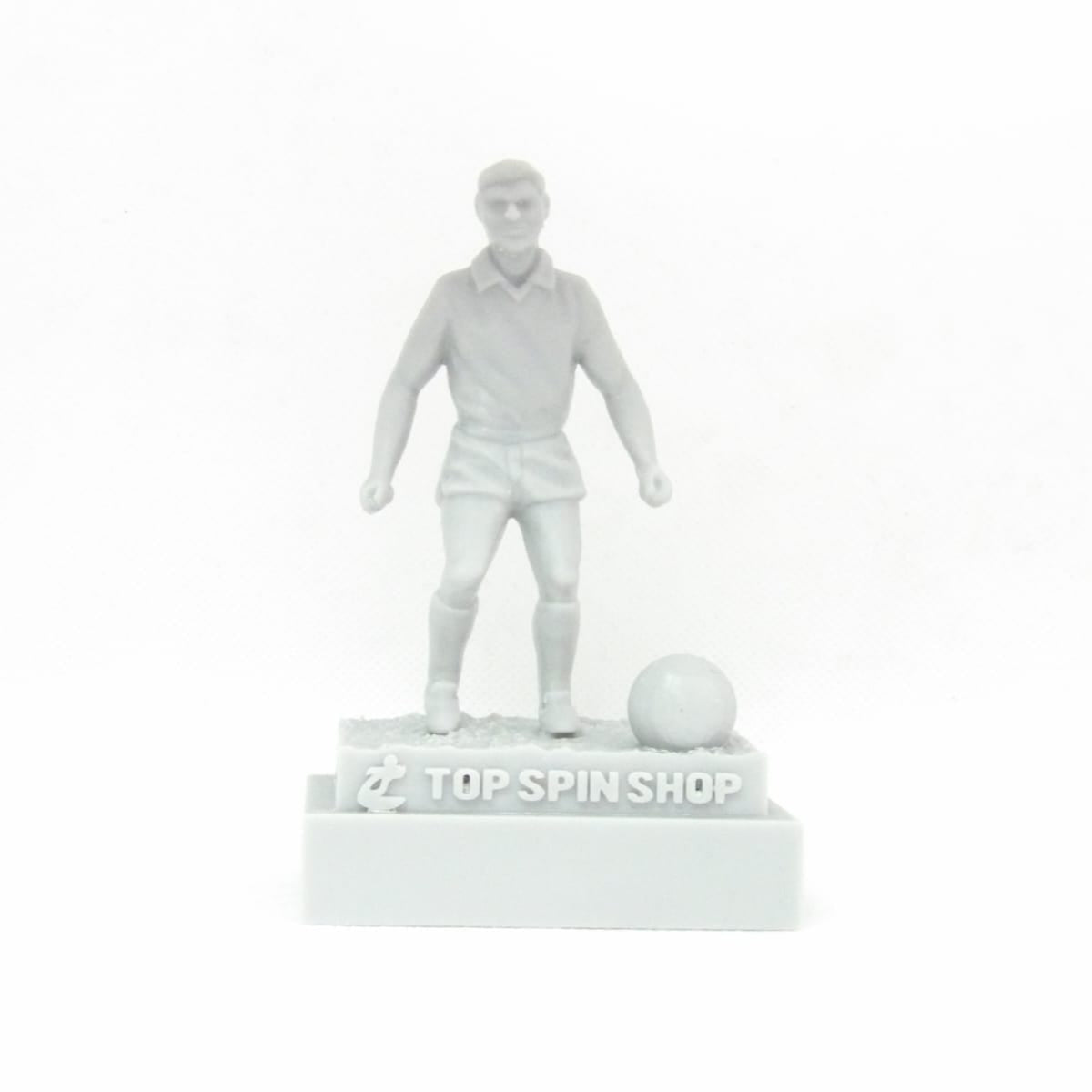 T3 Neck figurine with resin soccer ball