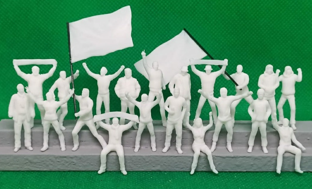 Set da 20 tifosi da dipingere