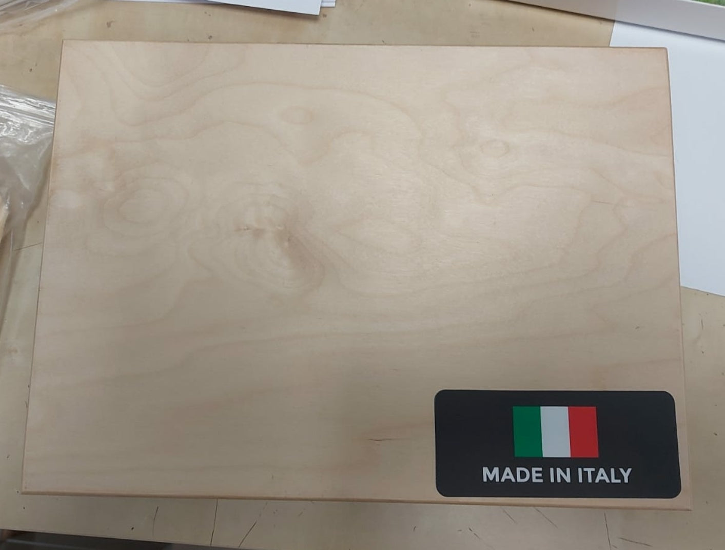 Valigetta in legno porta miniature