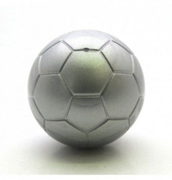 Pallina gioco calcio in miniatura Match colore Argento