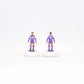Squadra AL1 stampata Ref 023 Fiorentina 1984/85 solo miniature
