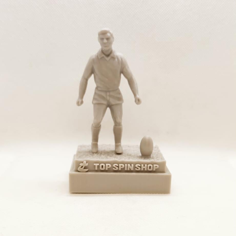 Statuina T3 Neck con pallone rugby in resina