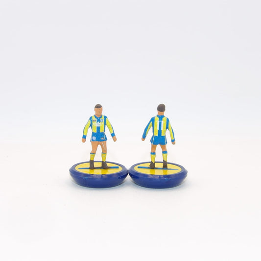 Squadra base piatta stampata ref 015 Leeds 2nd 1993/94