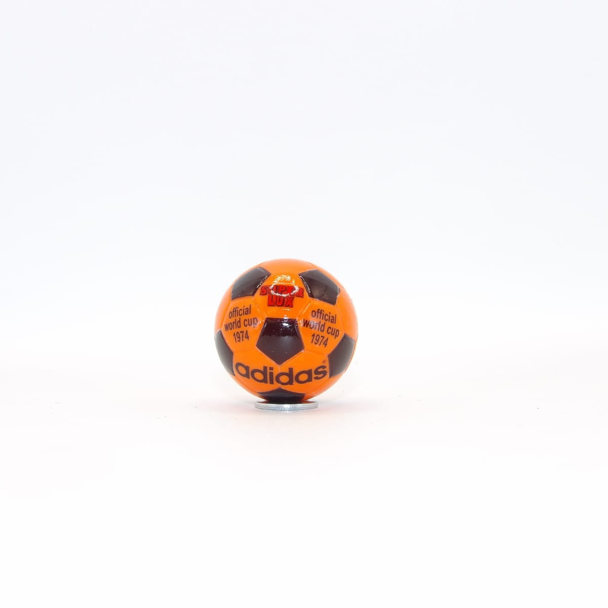 Pallina Adidas World Cup 1974 arancio in decals