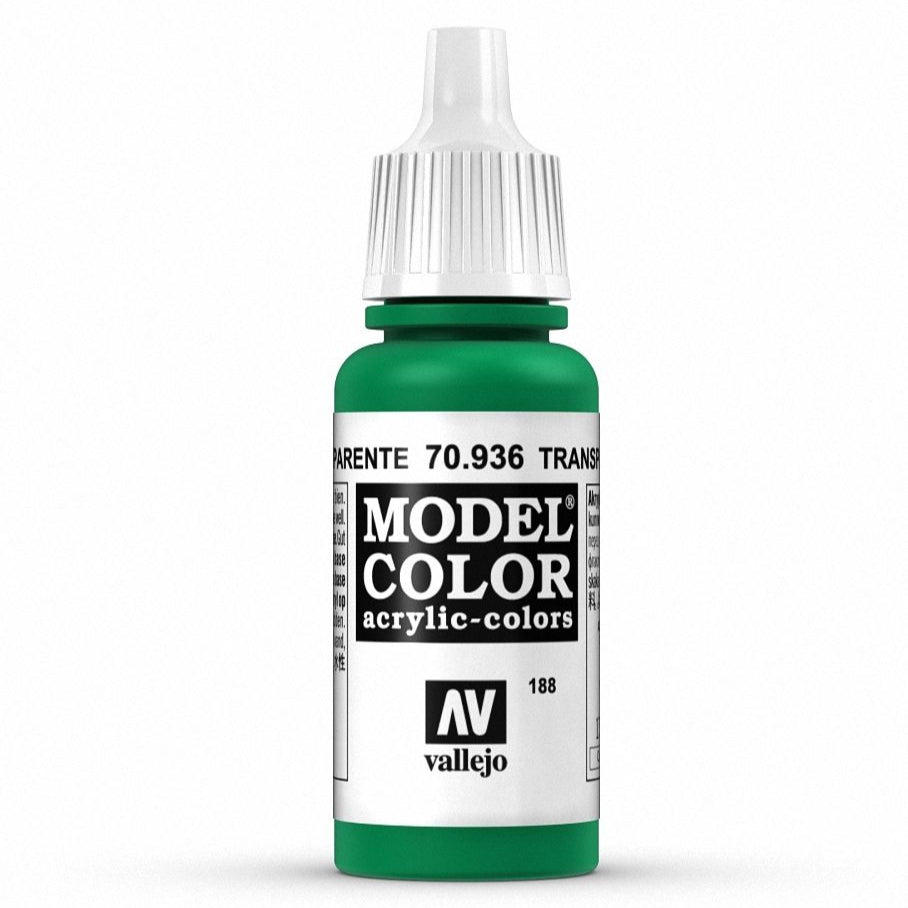 Model color Vallejo - Transparent Green 70936