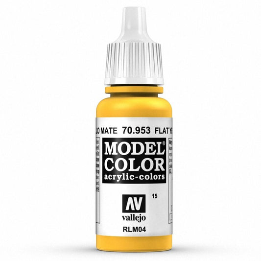 Model color Vallejo - Flat Yellow 70953