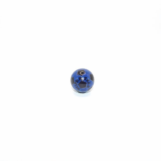 Pallina Supertele blu in decals