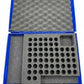 Valigetta in plastica azzurra porta miniature