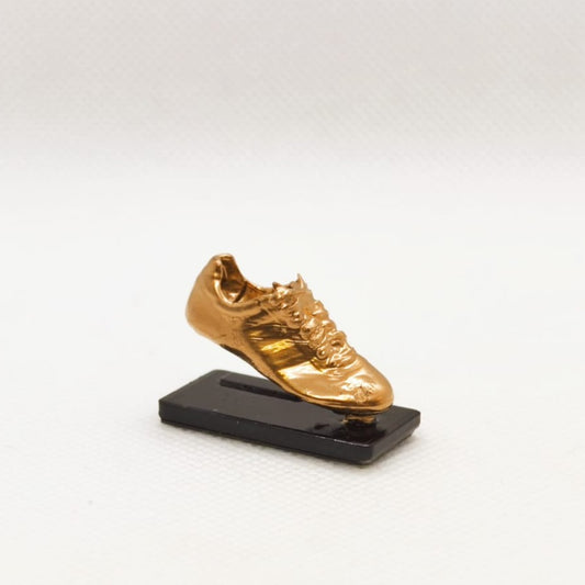 Trofeo Ref 073 - Scarpa d'oro da 4 cm in resina