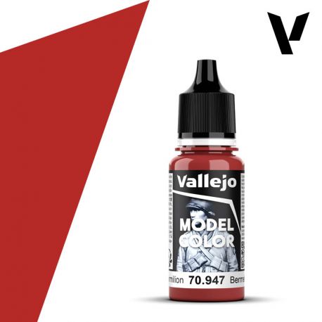 Model color Vallejo - Dark Vermilion 70947