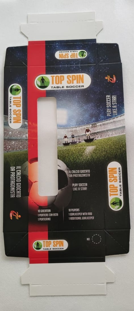 Scatola classica Top Spin con finestra